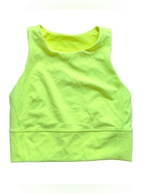 LULULEMON | Everlux High Neck Crop Tank | Athletic | Workout